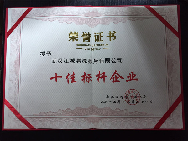 十佳標桿企業(yè)